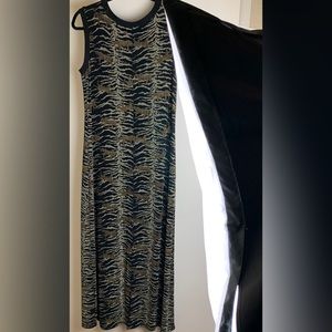 VINTAGE 80’s STYLE! LEOPARD SHEATH CAROLE LITTLE 6